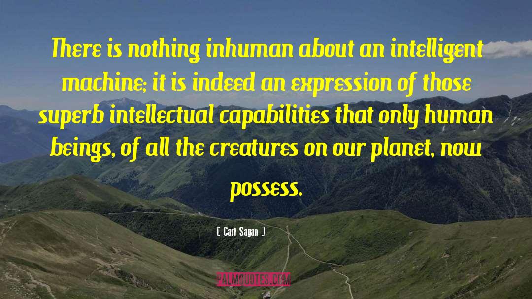 Capabilities Elmira quotes by Carl Sagan