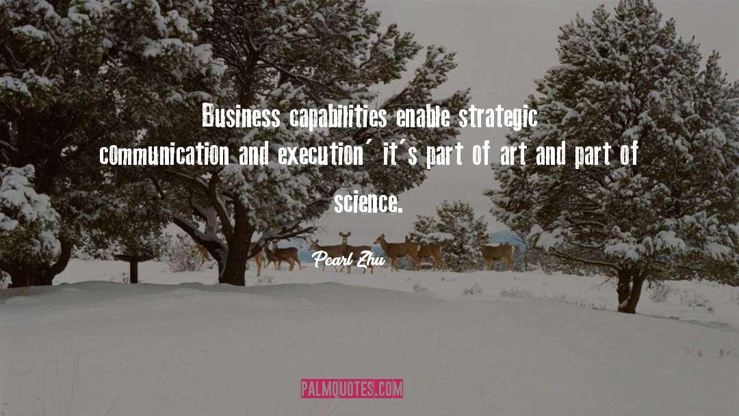 Capabilities Elmira quotes by Pearl Zhu