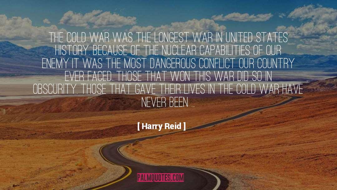 Capabilities quotes by Harry Reid