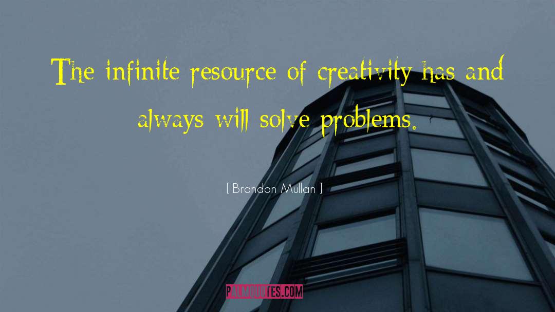 Capability Of Creativity quotes by Brandon Mullan