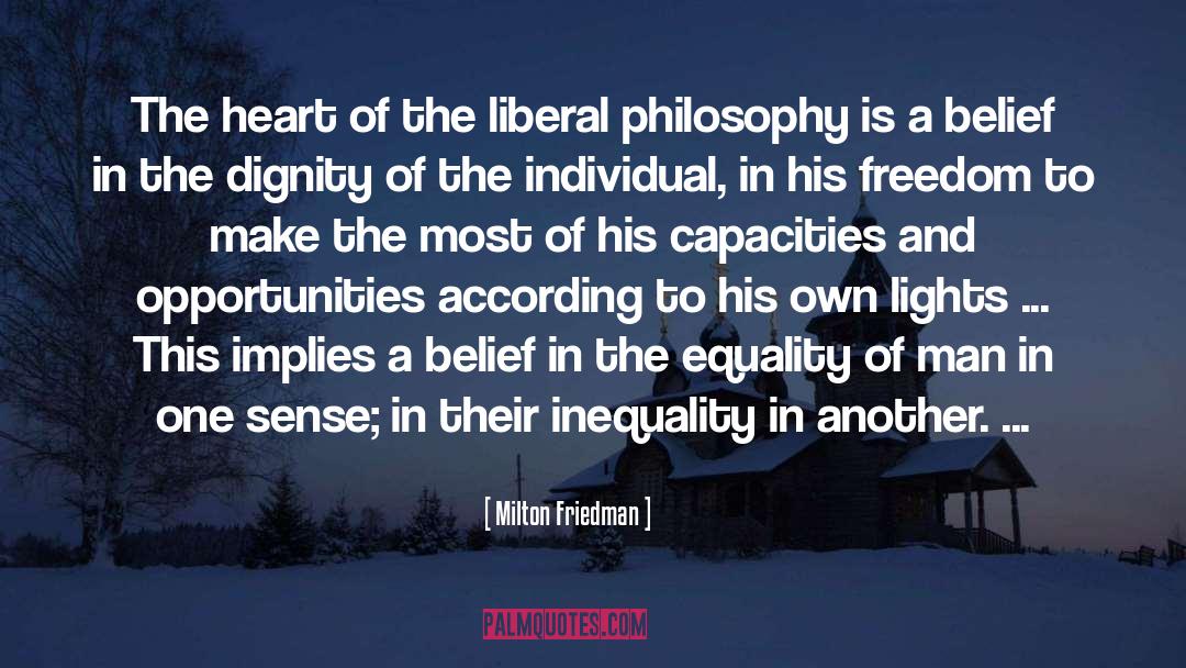 Capacities quotes by Milton Friedman