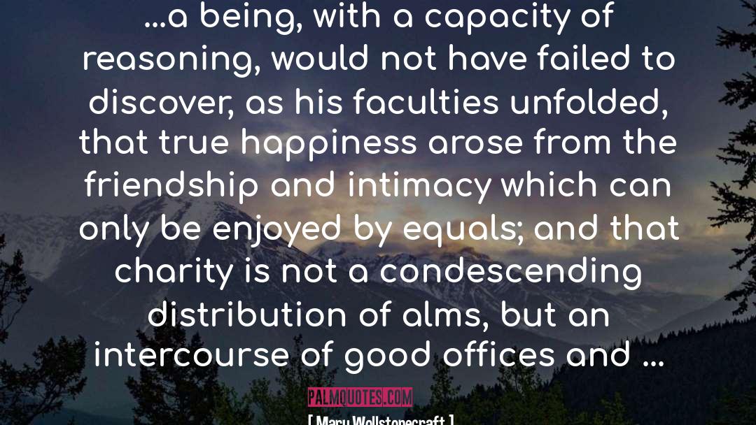 Capacity To Be Alone quotes by Mary Wollstonecraft
