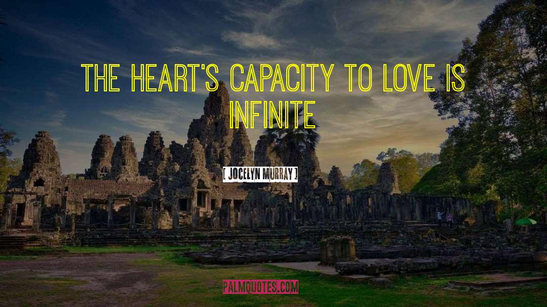 Capacity To Love quotes by Jocelyn Murray