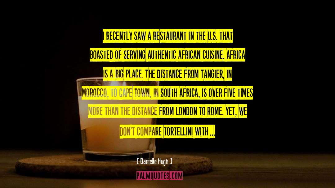 Cape Town quotes by Danielle Hugh