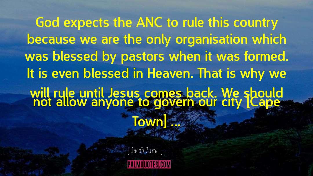 Cape Town quotes by Jacob Zuma