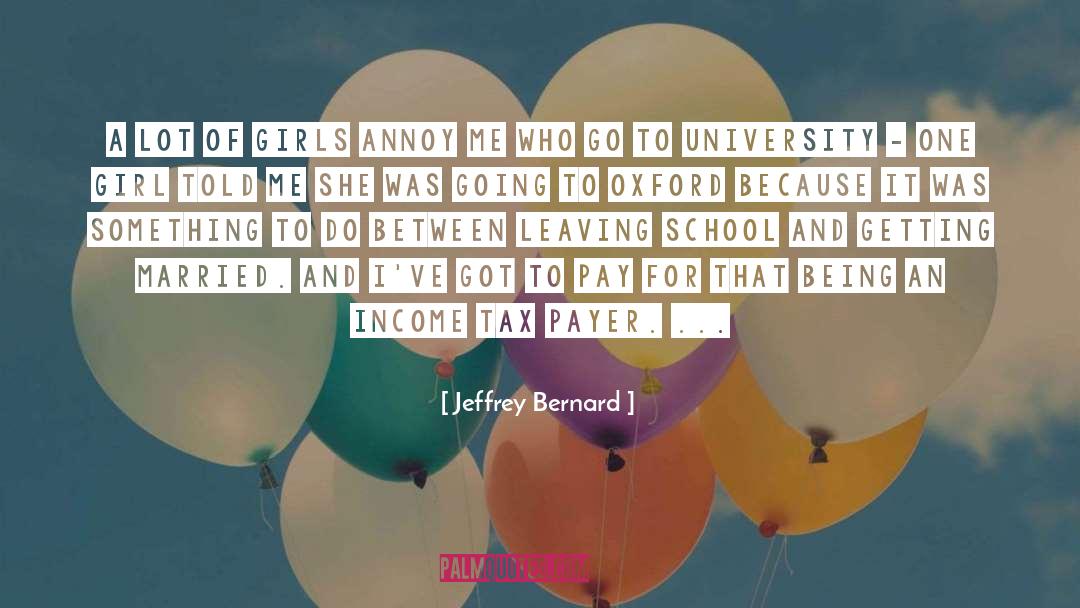 Capella University quotes by Jeffrey Bernard