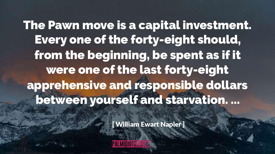 Capital Investment quotes by William Ewart Napier
