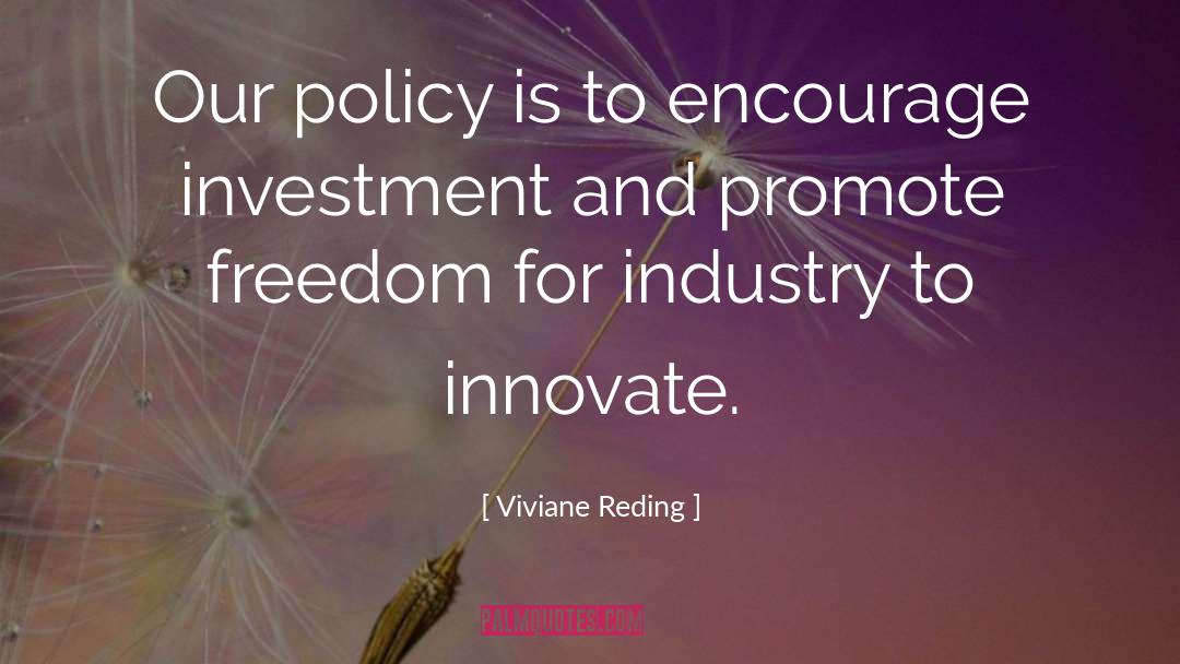 Capital Investment quotes by Viviane Reding