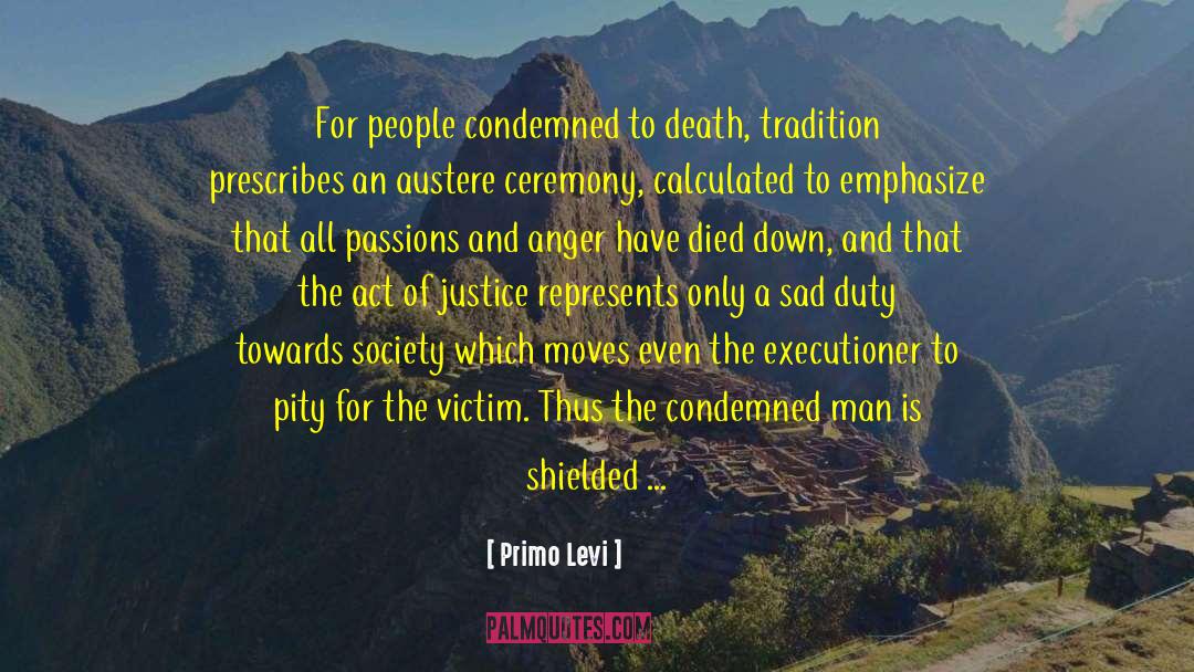 Capital Punishment In The Us quotes by Primo Levi