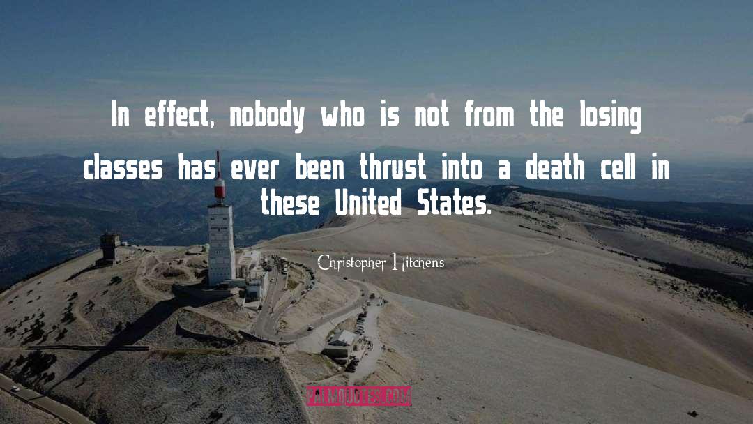 Capital Punishment In The Us quotes by Christopher Hitchens