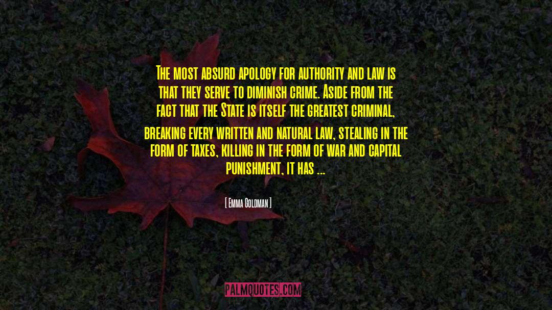 Capital Punishment quotes by Emma Goldman