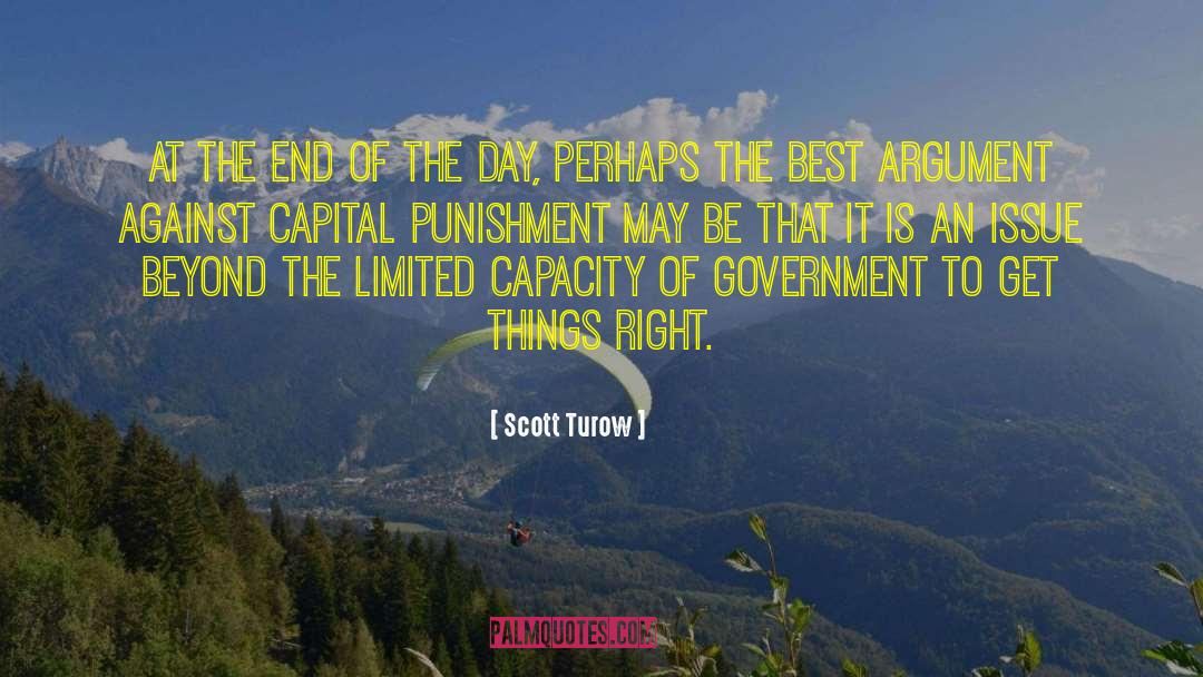 Capital Punishment quotes by Scott Turow