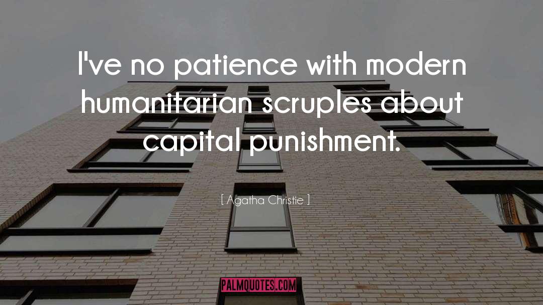 Capital Punishment quotes by Agatha Christie