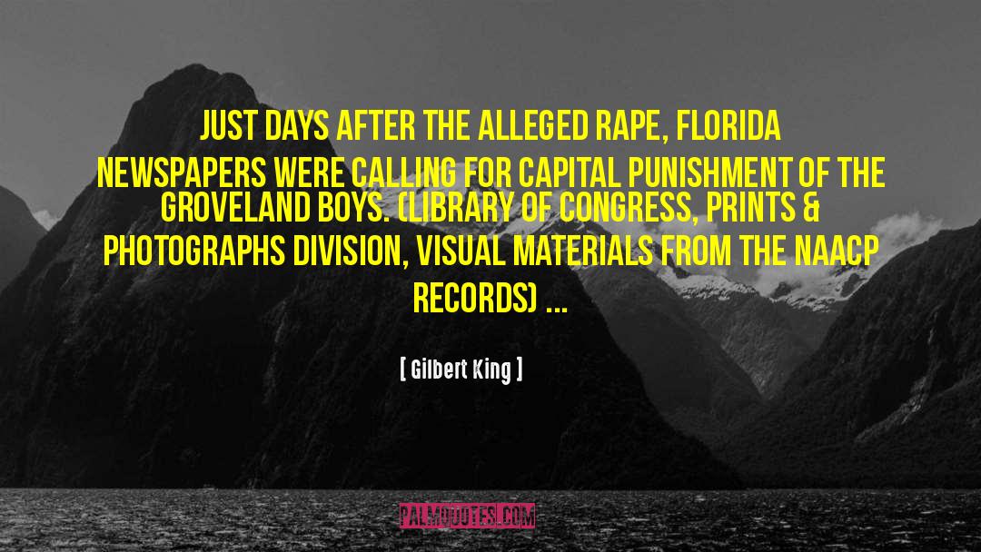 Capital Punishment quotes by Gilbert King