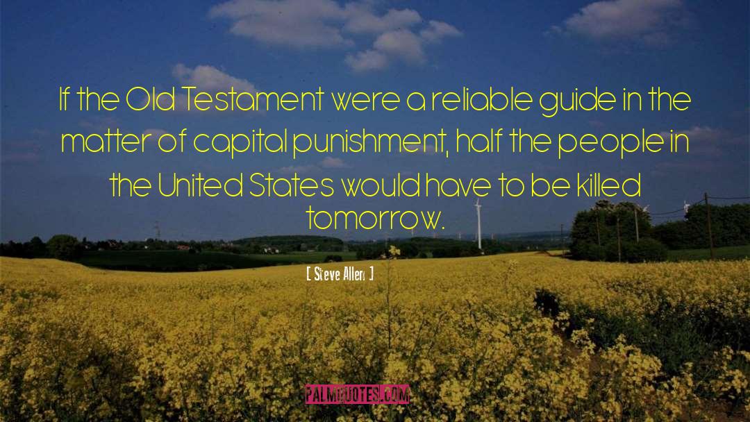 Capital Punishment quotes by Steve Allen