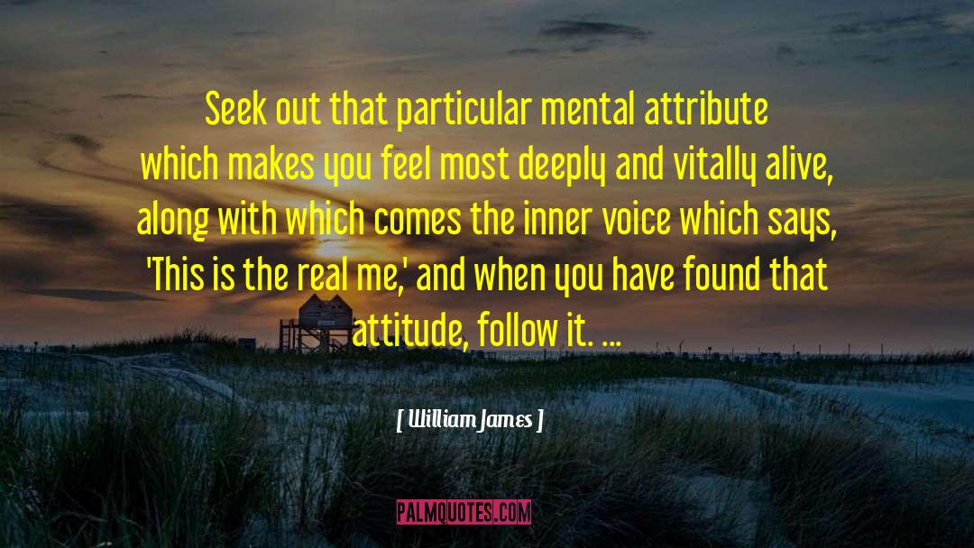 Capitalism And Attitude quotes by William James