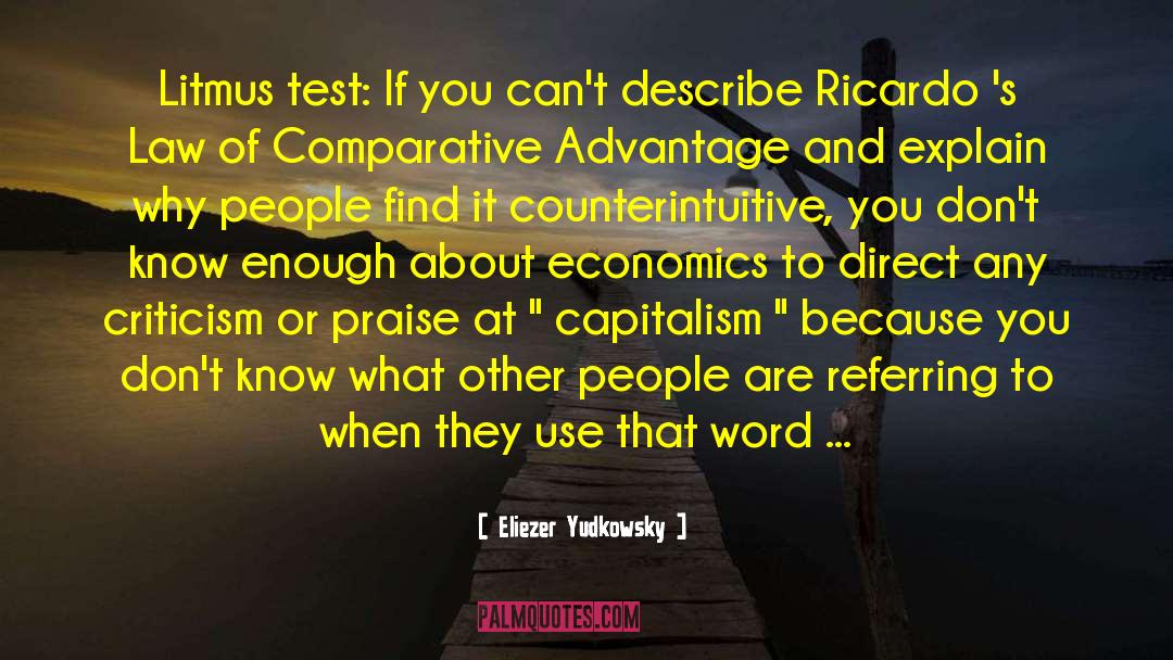 Capitalism And Communism quotes by Eliezer Yudkowsky