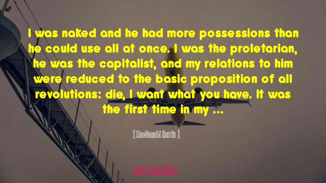 Capitalist Economy quotes by MacDonald Harris