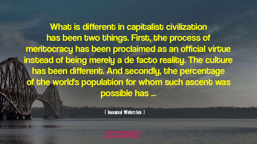 Capitalist Economy quotes by Immanuel Wallerstein