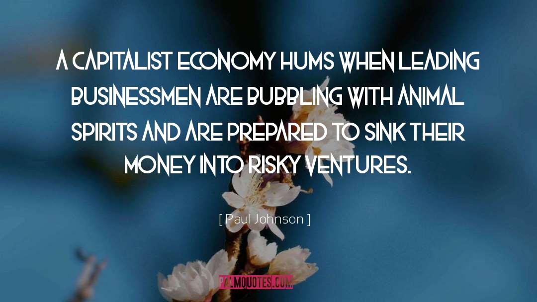 Capitalist Economy quotes by Paul Johnson