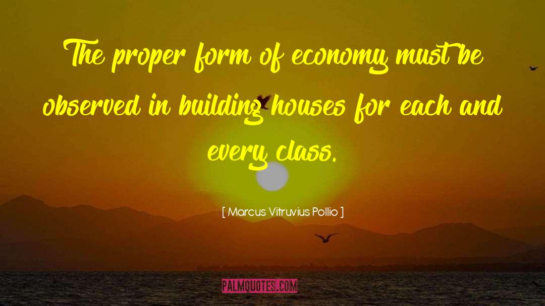 Capitalist Economy quotes by Marcus Vitruvius Pollio