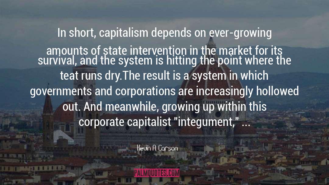 Capitalist quotes by Kevin A. Carson