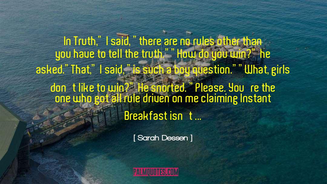 Capitalization Rules After quotes by Sarah Dessen