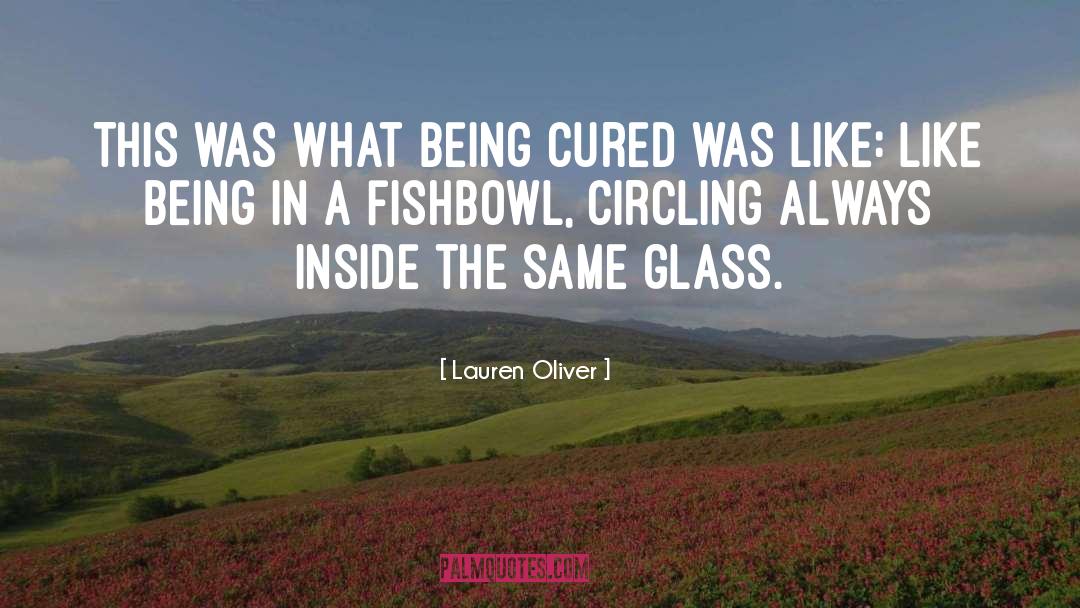 Capitalized Inside quotes by Lauren Oliver