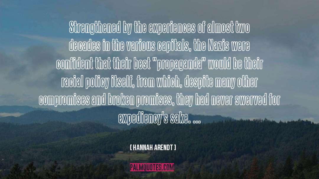 Capitals quotes by Hannah Arendt