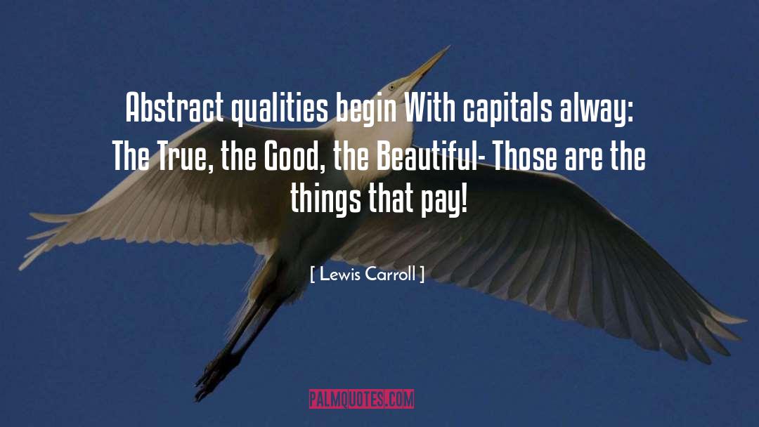 Capitals quotes by Lewis Carroll
