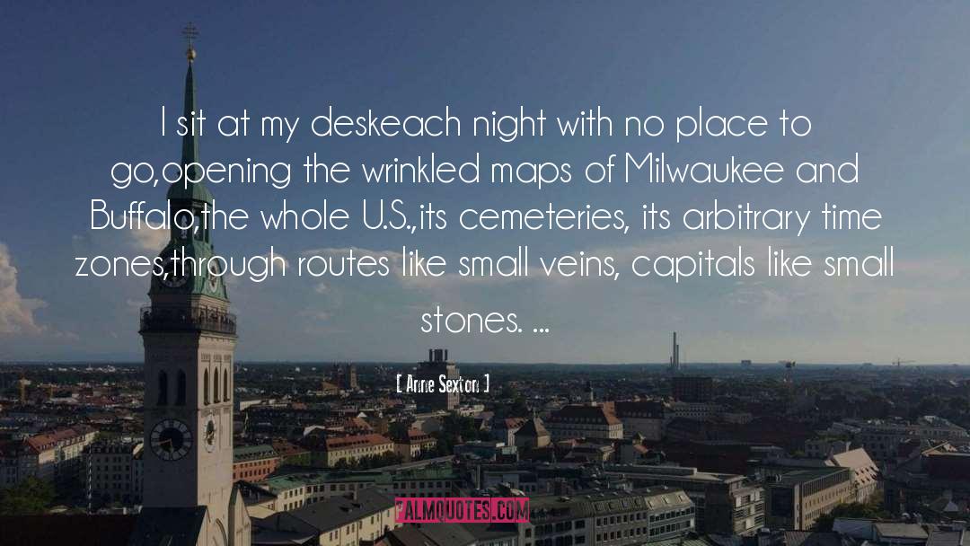 Capitals quotes by Anne Sexton