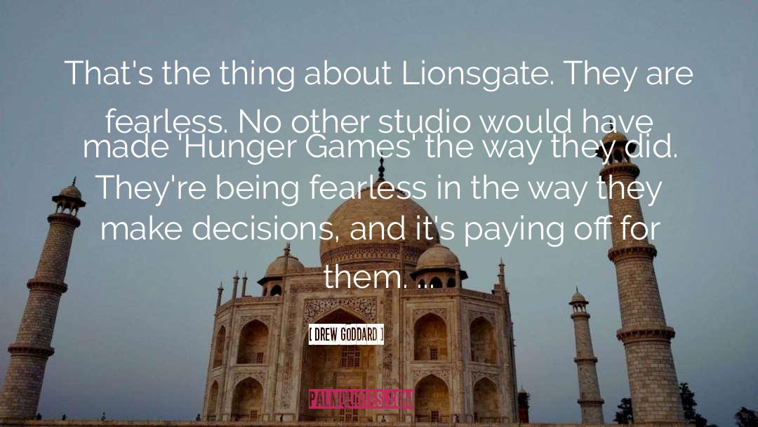 Capitol In Hunger Games quotes by Drew Goddard