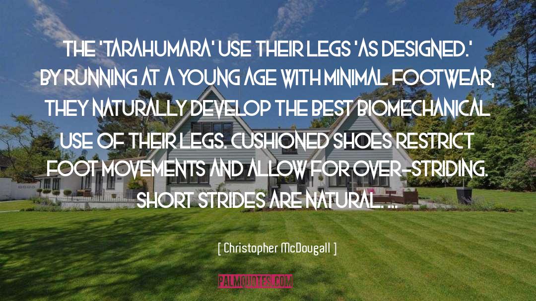 Caporicci Shoes quotes by Christopher McDougall