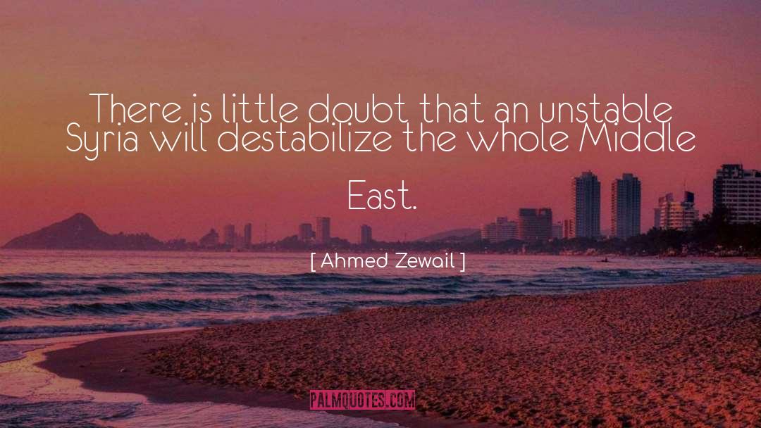 Capotortos East quotes by Ahmed Zewail