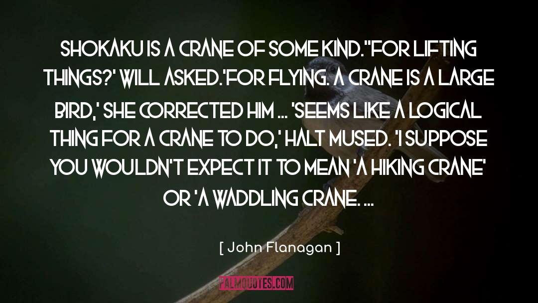 Caprice Crane quotes by John Flanagan