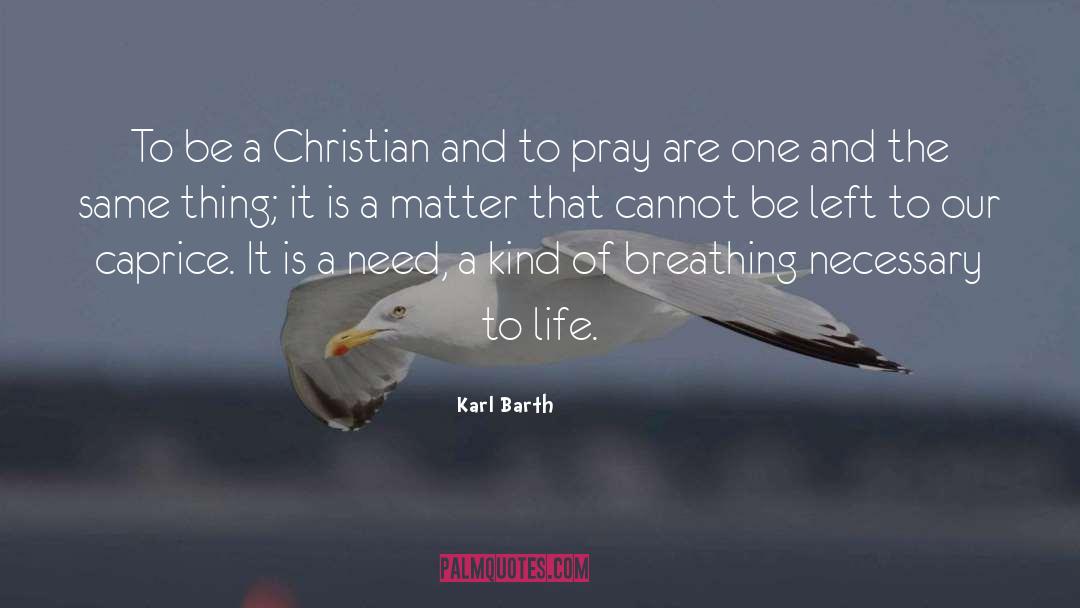 Caprice quotes by Karl Barth