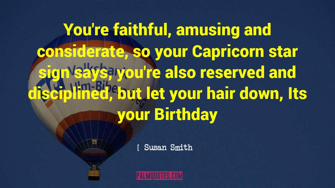 Capricorn quotes by Susan Smith