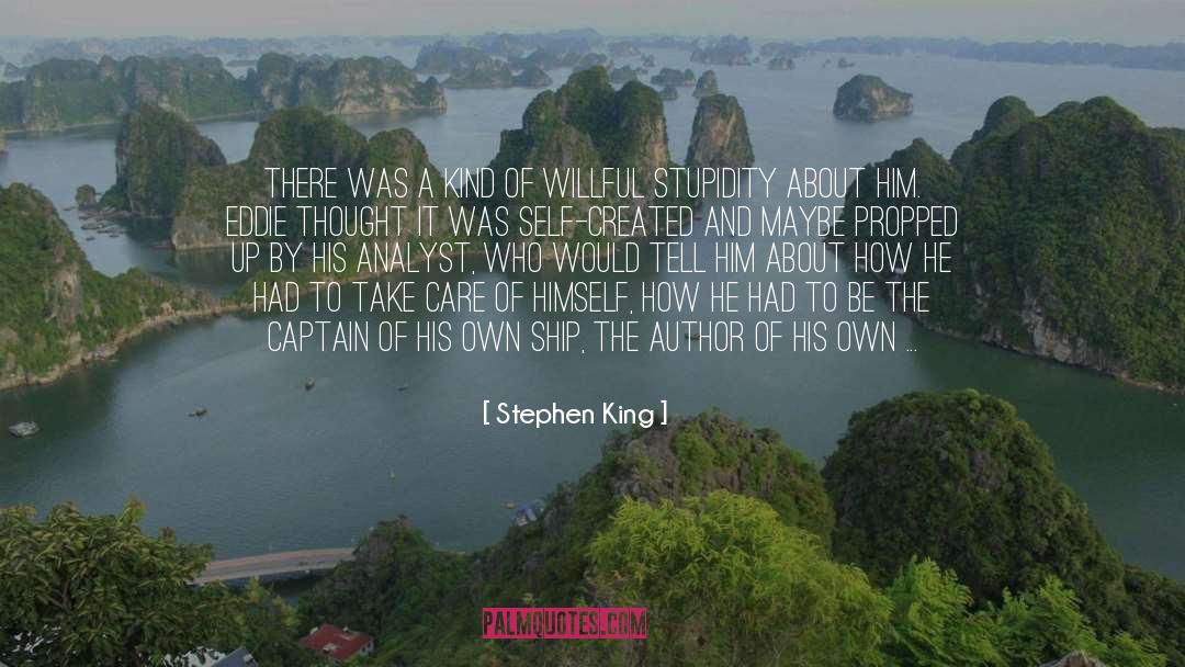 Captain Ahab quotes by Stephen King