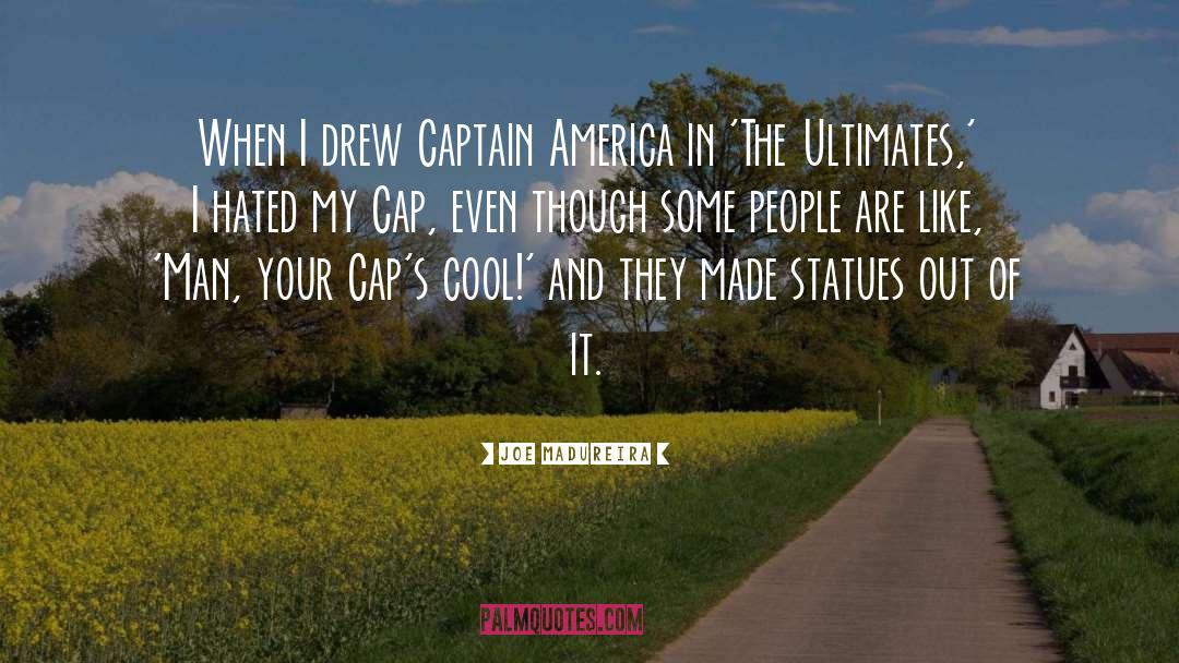 Captain America quotes by Joe Madureira