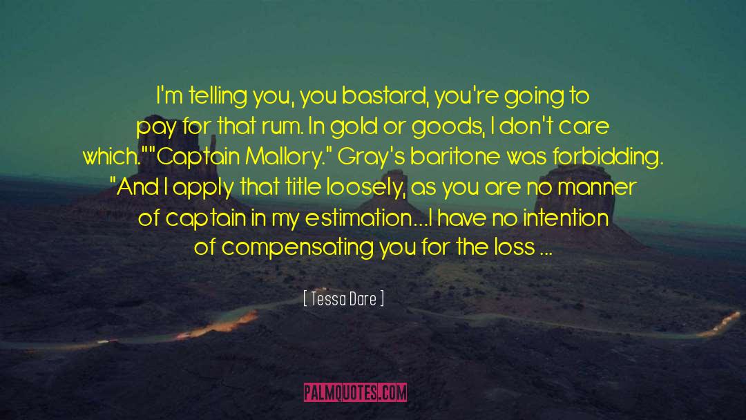 Captain Billington quotes by Tessa Dare