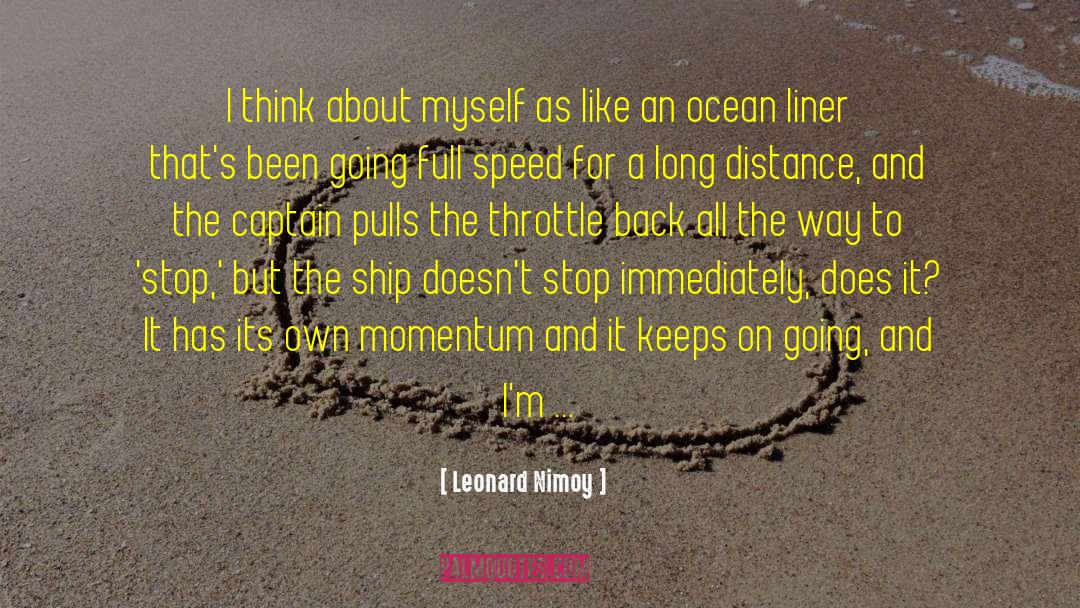 Captain Flyndan quotes by Leonard Nimoy