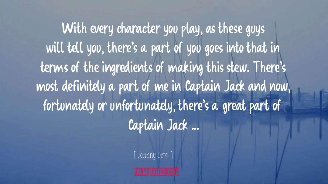 Captain Jack quotes by Johnny Depp