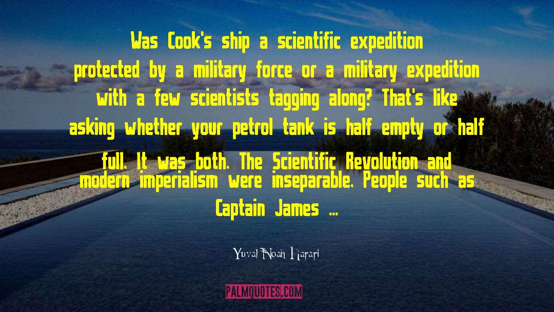 Captain James Cook quotes by Yuval Noah Harari