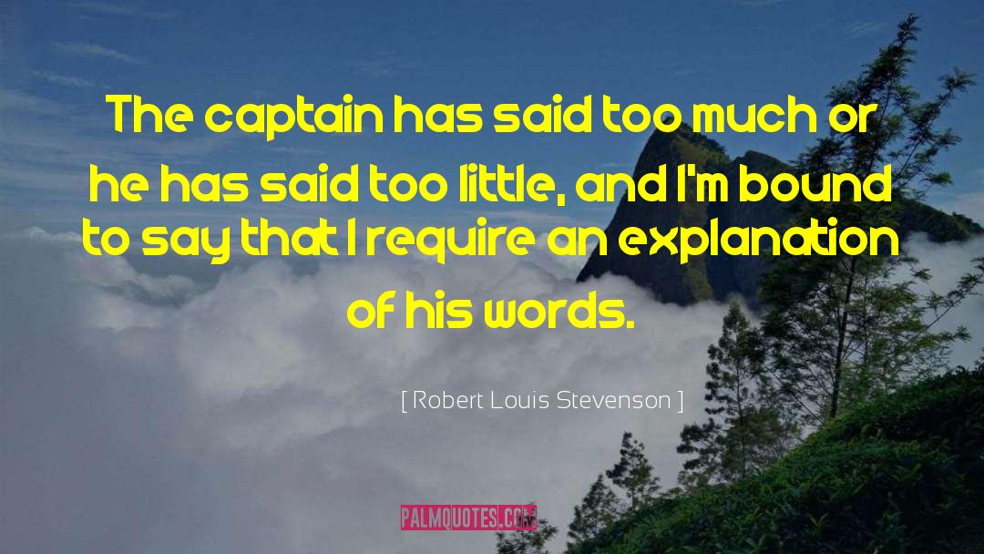 Captain Rex quotes by Robert Louis Stevenson