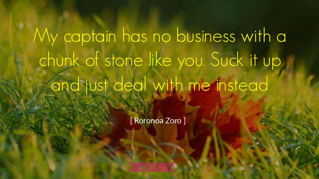 Captain Rogers quotes by Roronoa Zoro