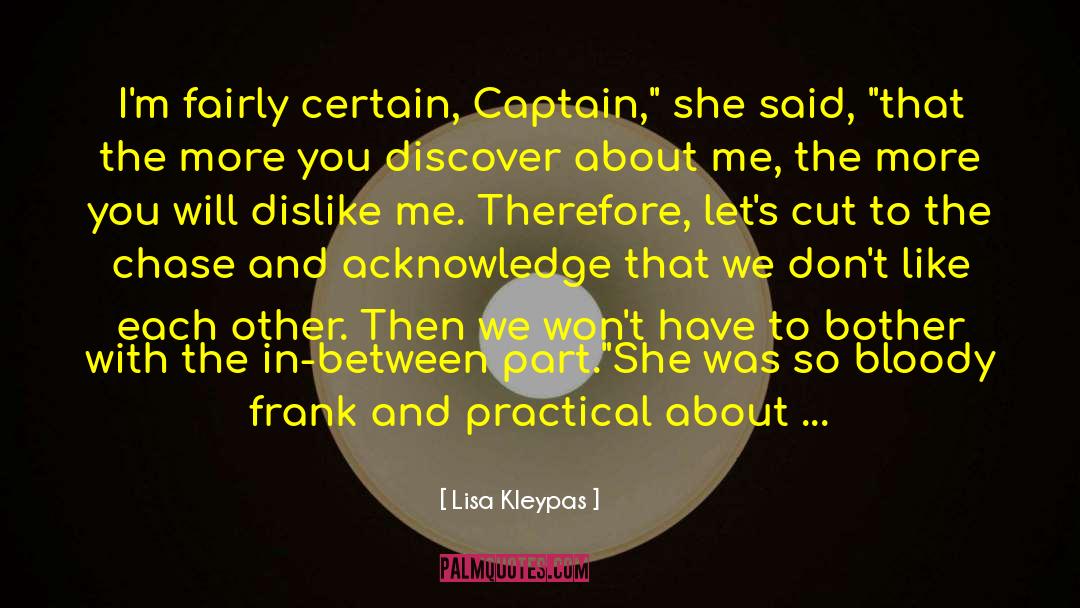 Captain Spock quotes by Lisa Kleypas