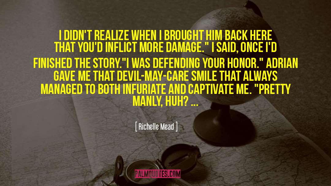 Captivate quotes by Richelle Mead