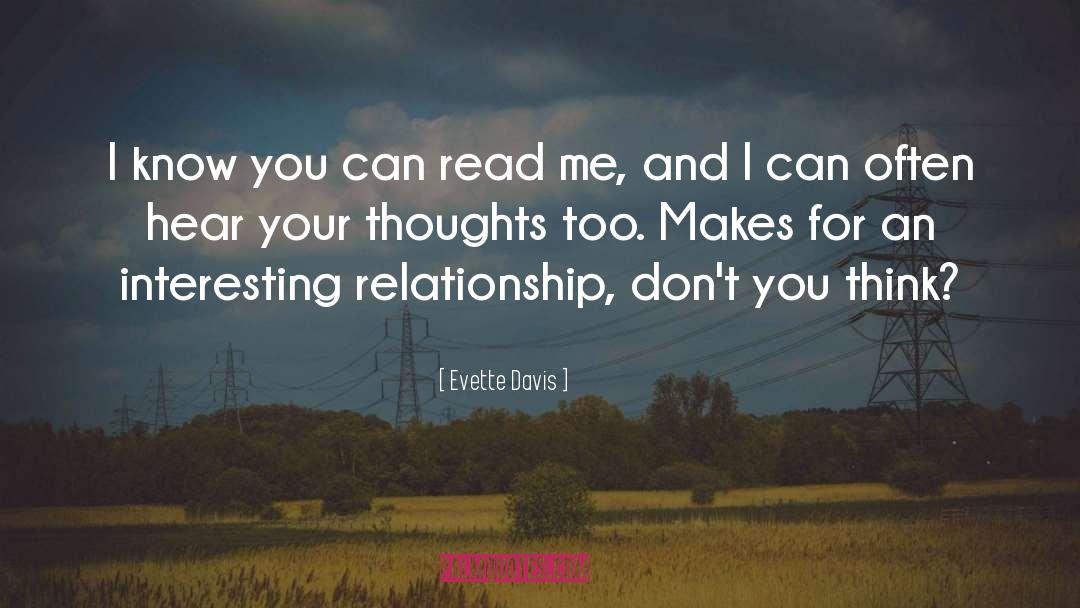 Captive Thoughts quotes by Evette Davis