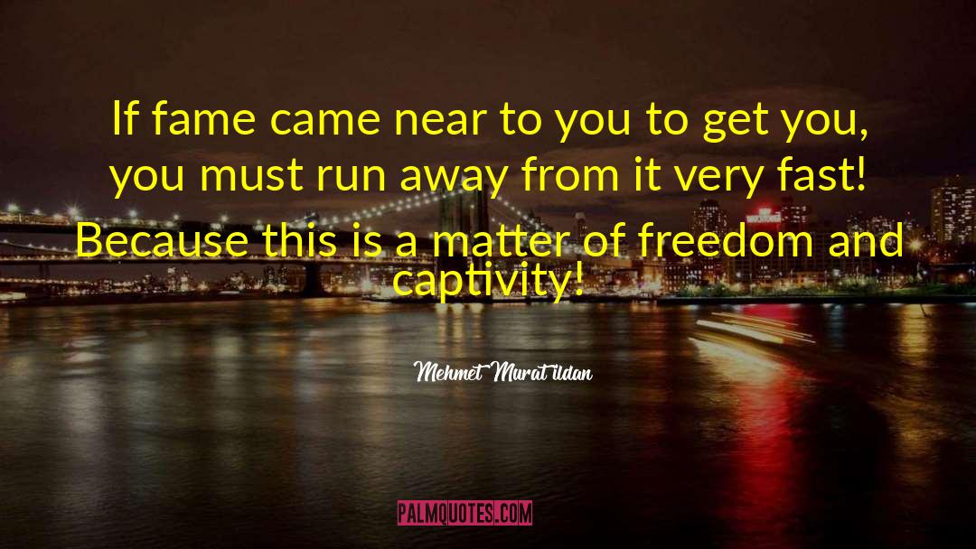Captivity quotes by Mehmet Murat Ildan