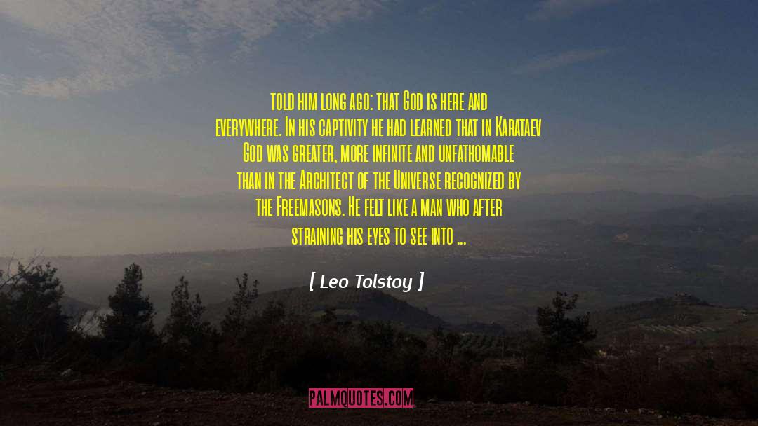 Captivity quotes by Leo Tolstoy